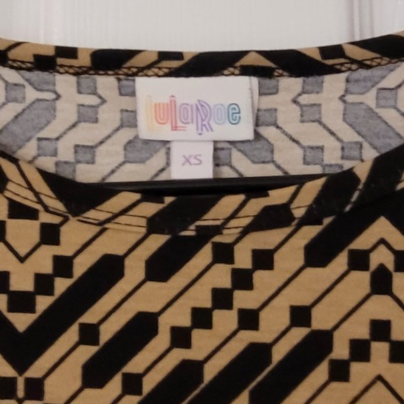 LuLaRoe Julia Dress Size XS - Picture 3 of 3